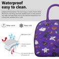 thumbnail image 3 of Womens Halloween Purple Spider Web Pattern Lunch Box for Work,Insulated Lunch Bag for Women,Loncheras Para Mujer,Leakproof Adult Lunch Bag for Work,Beach,Travel,Picnic,Camping, 3 of 7