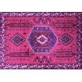 thumbnail image 1 of Ahgly Company Indoor Rectangle Persian Purple Traditional Area Rugs, 5' x 8', 1 of 4