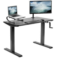 Stand V001o Single Monitor Desk Mount Youtube