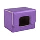 thumbnail image 1 of Caja Para Baraja De Cartas Coleccionables, Protector De Cartas, Organizador Portátil De Cartas, Contenedor Morado Púrpura, 1 of 9