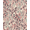 Pink Ivory, Pattern 3, variant on ODIKA Diagonal Animal Motif Leopard Spotted Abstract Border Design for Dorm Room, Small Living Apartment, Stain Resistant Low Profile