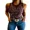 Coffee, variant on Rhinestone Tank Tops For Women Solid Color Ribbed Crew Neck Sleeveless Basic Vest Slim Fit Party Y2K Womens Sparkly Top White-M