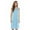 Bright Turquoise, variant on Dreamcrest Women's Silky Soft Nightgown - Elegant Crochet Trim Sleep Dress for Comfortable Nights (Navy, Medium)