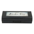 thumbnail image 3 of Blues Harmonica 10 Holes Mouthorgan G Key Stainless Steel ABS Resin Wind InstrumentRed, 3 of 4