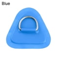 thumbnail image 1 of 8pcs , Inflatable Boat PVC Patch With Stainless Steel  Ring Kayak Surfboard Dinghy Raft Canoe  Firm Cord Buckle Ring Pad, 1 of 3