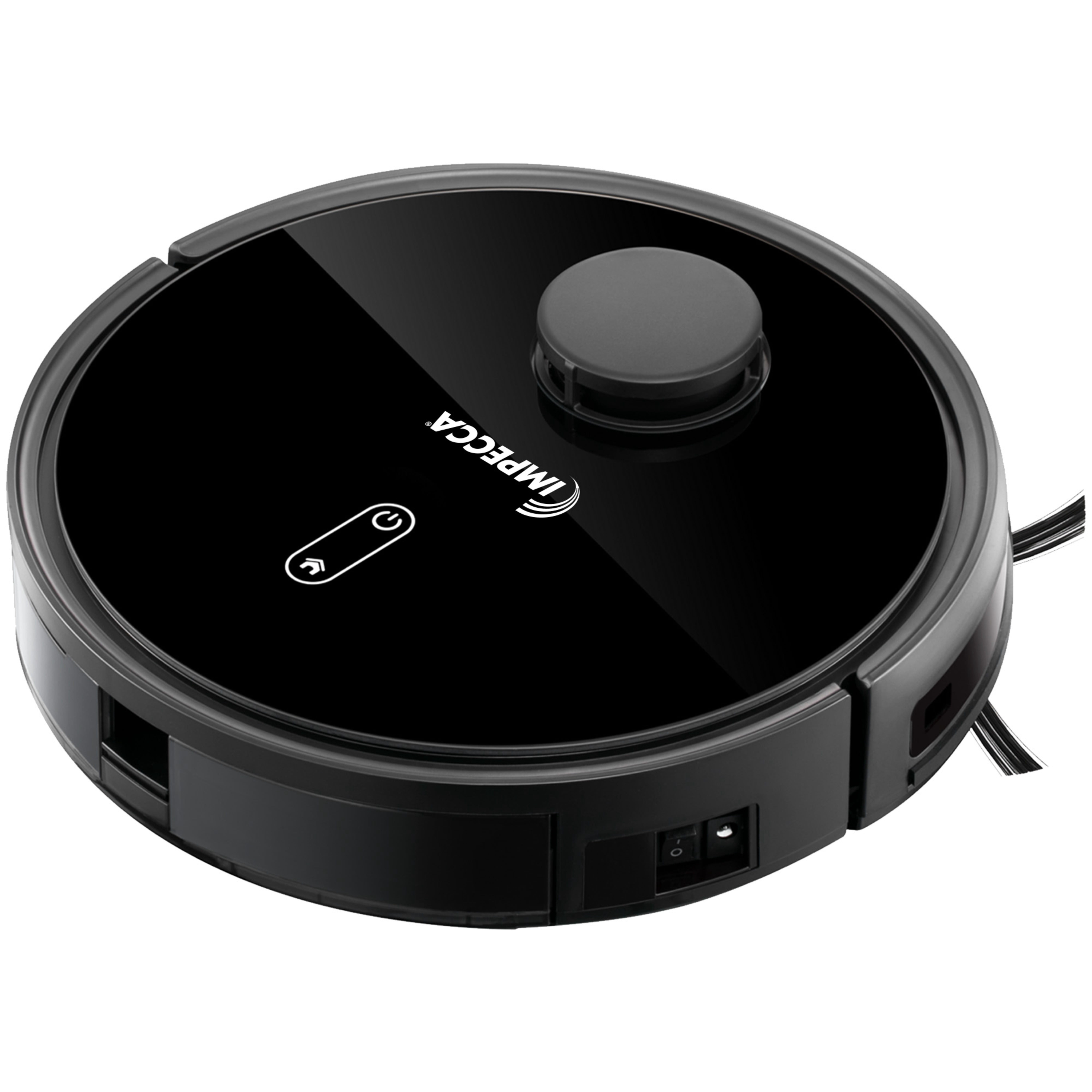 Impecca S26 Robot Vacuum and Mop Combo, 2600PA LDR Laser Guided Robotic Vacuum Cleaner Mop Floors and Vacuum Carpets Pet Hair Mapping & Virtual walls, Self Charging Wi-Fi/App/Alexa/Google Home, Remote