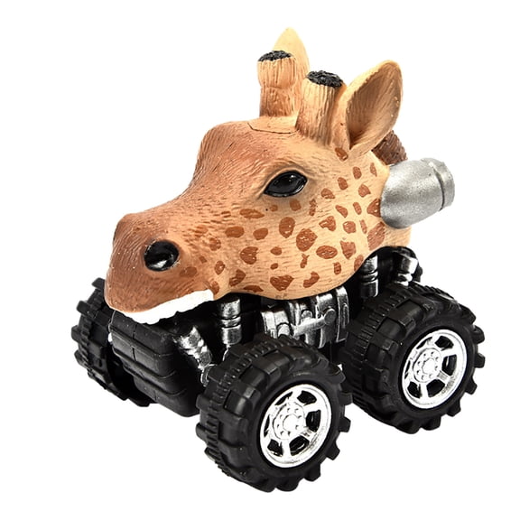Gpaecead Pull Back Animal Car Toys 7 Pack Animals Toys for 3 Year Old Boys and Toddlers T-Rex Dinosaur Games Monster Trucks