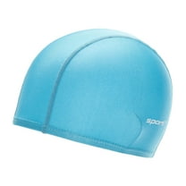 Sporti Swim Cap: Compressive Fit, Quick-Dry Polyester Spandex, Lightweight & Chlorine Resistant