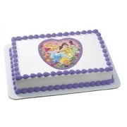8" Round Disney Princess Fairytale Birthday Edible Frosting Image Cake Topper!!! ABPID27479