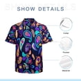 thumbnail image 7 of High Quality Hawaiian Shirts for Men Short Sleeve Aloha Beach Shirt Floral Summer Casual Button Down Shirts Blouses YNQI6A, 7 of 7