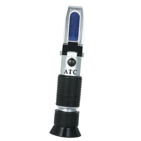 Carevas Antifreeze Refractometer Coolant Tester for Checking Freezing Point, Concentration of Ethylene Glycol, Battery Acid Condition, Freezing Point Meter Coolant Antifreeze Tester