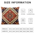 thumbnail image 5 of SHANXI Throw Pillow Covers Pattern Design Square Pillowcase for Home Decor Sofa Car Bedroom Pillow case 24x24in, 5 of 5