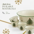 thumbnail image 4 of Spode Christmas Tree 10 Piece Punch Bowl Set- Made of Fine Porcelain Includes - 1 Punch Bowl - 1 Ladle - 8 Punch Cups - Punch Bowl is 11-Inch - Punch Cups are 8 oz., 4 of 7