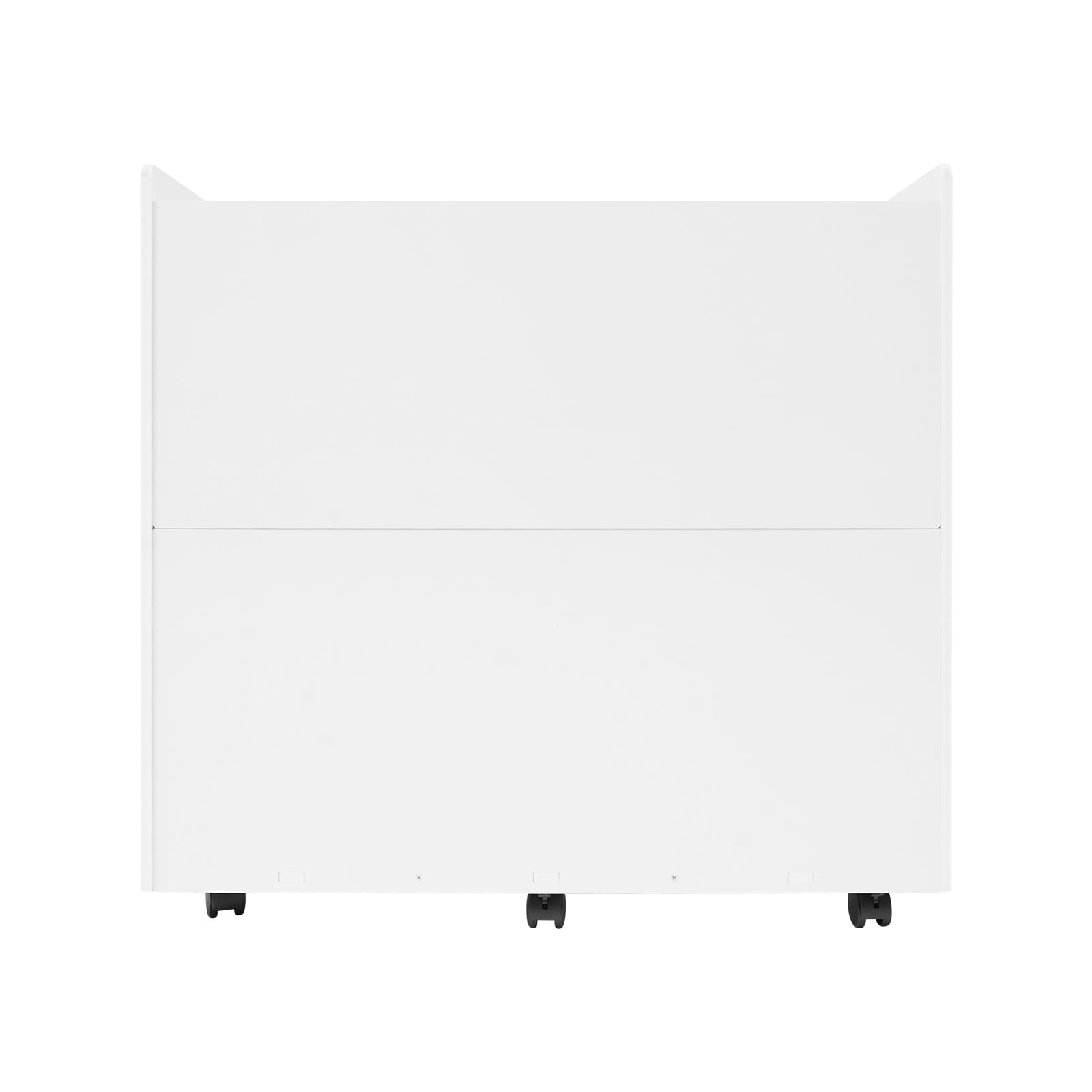 White Print Storage Organizer with Wheels, 21 Slots Mobile Blueprint Storage Rack Cart, Construction Plan Holder Roll Files Cart Map Poster Storage Cabinet for Office Home School