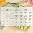 thumbnail image 3 of Bovxnpu Girls Boys Outfits Set Toddler Summer Set Print Stripe Ruffle Short Sleeve T-shirt Shorts 2 Piece Set, 3 of 8