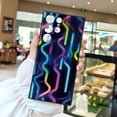 thumbnail image 2 of Exprese su personalidad con una elegante y vibrante funda de teléfono de goma TPU con estampado de dibujos animados para iPhone, 2 of 4