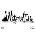 thumbnail image 1 of Wonder Nature Outdoor Mountains Hike - 8" Vinyl Sticker - For Car Laptop I-Pad - Waterproof Decal, 1 of 1