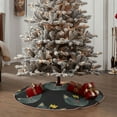 thumbnail image 6 of Kll Faces Of The Cat Christmas Tree Skirt 48",Party Decorations Farmhouse For Christmas Decorations Holiday Party, 6 of 8