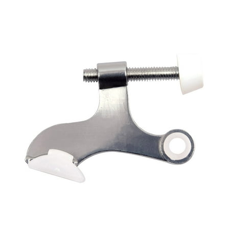 Design House 204776 Hollow Core Hinge Pin Door Stop, Satin Nickel