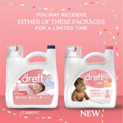 Dreft Liquid Laundry Detergent for Babies, Tackles 100% of Common Baby Stains, 105 fl oz, 80 Loads