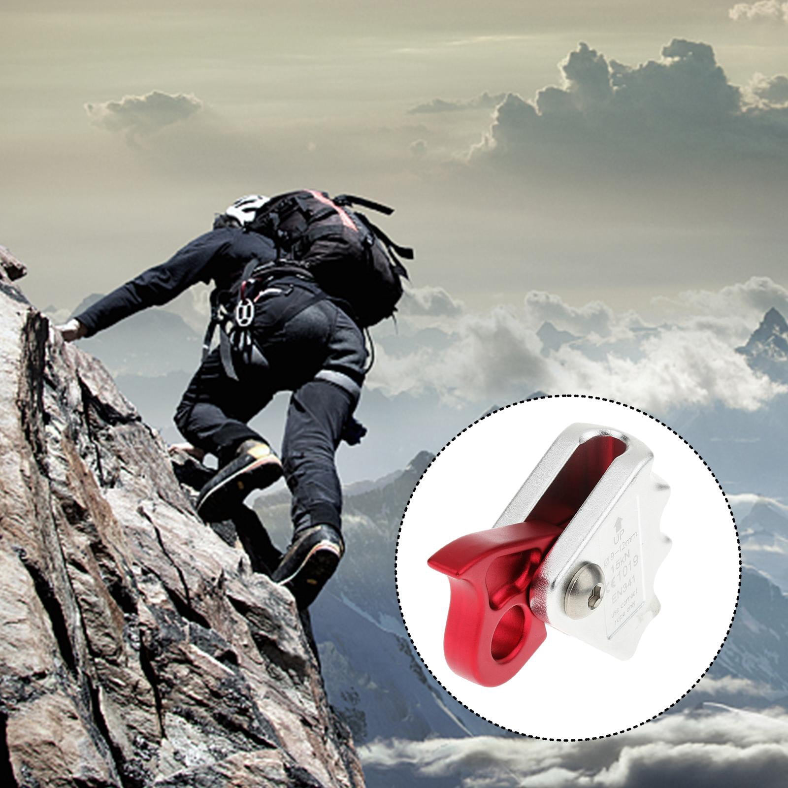 harayaa 3 15KN Rope Grab for 9mm-12mm Rope Access Fall Gear for Caving Rappelling Mountaineering Downhill