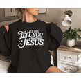thumbnail image 2 of Let me tell you About My Jesus Sweatshirt, Coquette Christian Shirt, Christian Women Shirt, Jesus Sweatshirt, Gift For Christian Shirt, 2 of 6