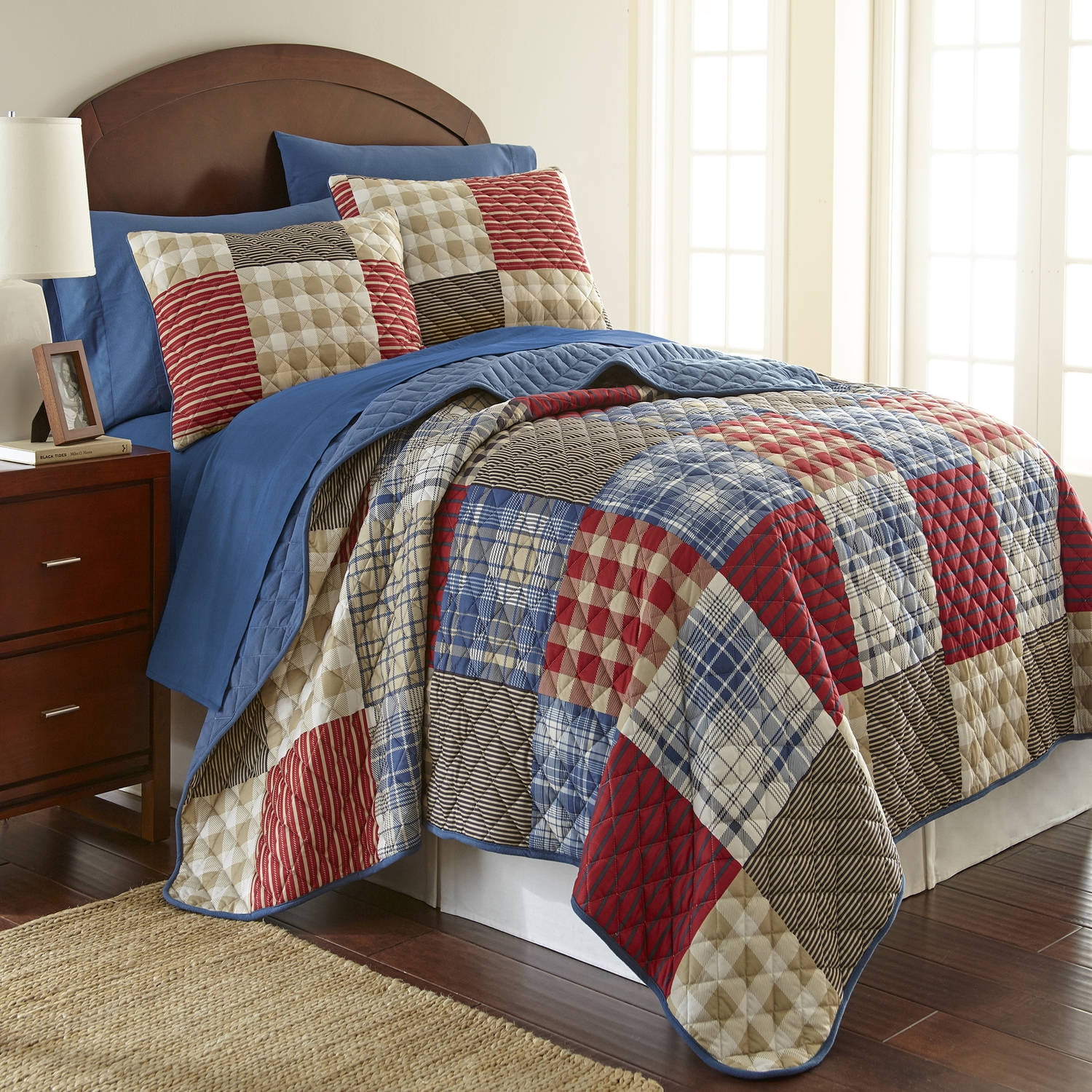 Shavel Home Products Patchwork Quilt Set