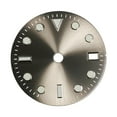thumbnail image 3 of Esfera de reloj de 29 mm, luminosa verde para movimiento NH34, accesorio de reparación resistente, esfera de reloj práctica portátil de moda de Metal Gris, 3 of 8