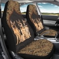 thumbnail image 4 of Xoenoiee German Shepherd Dog Print Bucket Seat Covers 2Pcs Front Seat Covers, Car Seat Covers Dust-Proof Auto Seat Protector for Most Cars Trucks SUVs Vans, 4 of 6