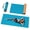 Blue＋Orange, variant on LAMEI Large Yoga Mat Thick Extra Wide And Long, Non-Slip TPE Exercise Mats For Home Workout, Straps For Carrying, Dual-Color in Blue/Black