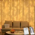 thumbnail image 2 of Guirnalda de luces LED para decoración navideña, guirnalda para dormitorio, hogar, vacaciones, boda, 2023, 2 of 5