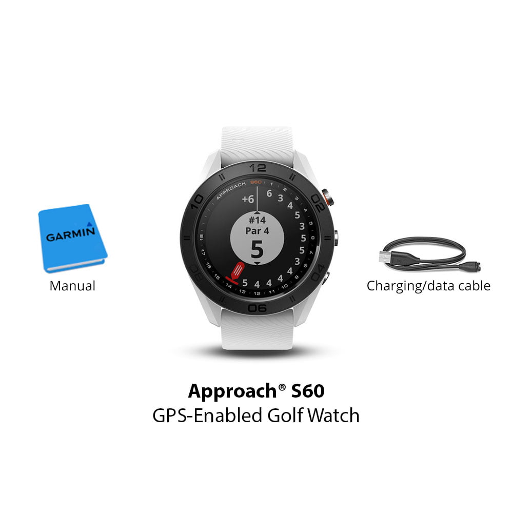 Approach® S60, White with White Band