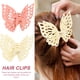 thumbnail image 5 of pinzas para el pelo con forma de mariposa, pasadores grandes, accesorios para el cabello para mujer., 5 of 6