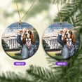 thumbnail image 2 of Purrfect President Basset Hound Raise Fist Fight Survived Election 2024 Ceramic Round Ornament Bassets Dog Breed Lovers Gifts Idea Home Tree Decor - 00013, 2 of 5