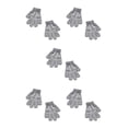 thumbnail image 3 of Guantes Qarigey 1 par para Niños Accesorio de Ropa Calentador de Manos para Exteriores Gris Claro 5Conjunto, 3 of 6