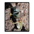 thumbnail image 2 of CADecor Lizard Blanket Fleece Throw Blanket for Sofa or Bed 58x80 inches, 2 of 3