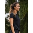 thumbnail image 6 of Calypsa Women's and Women's Plus Loose Fit Cinched Tee, 6 of 10