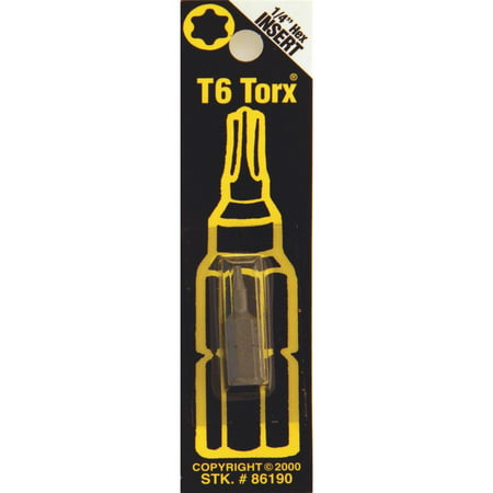 Best Way Tools T6 Torx Bit 86190