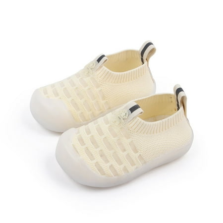 

Hunpta Toddler Shoes Girls Leisure Shoes Mesh Shoes Breathable Soft Sole Sport Shoes Socks Shoes