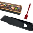 thumbnail image 1 of Urxirha Rectangular Tart Pans Non-Stick Quiche Pans with Removable Bottom, Large Size 14-Inch Pie Pans, 1 of 6