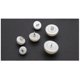 thumbnail image 4 of 200pcs ABS Buttons Mushroom Domed Sewing Eyeball Animal Ball Toy Eyes DIY Accessories(16L10.0 MM,White), 4 of 4
