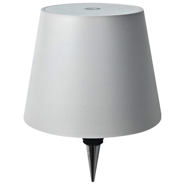 Lámpara LED para botella de vino mesa táctil recargable con atenuación táctil (3 colores) color negro