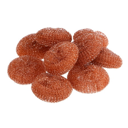 

NUOLUX 10 PCS Spiral Wire Cleaning Tools Nozzle Cleaner Soldering Tip Cleaning Balls (Golden)