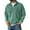 Mint Green_006, variant on Domuza Men's Quarter Zip Pullover Distressed Acid Wash Long Sleeve Cotton Sweatshirt Fall Winter Collared Casual Loose Fit Solid Pullover Top Black_006 2XL