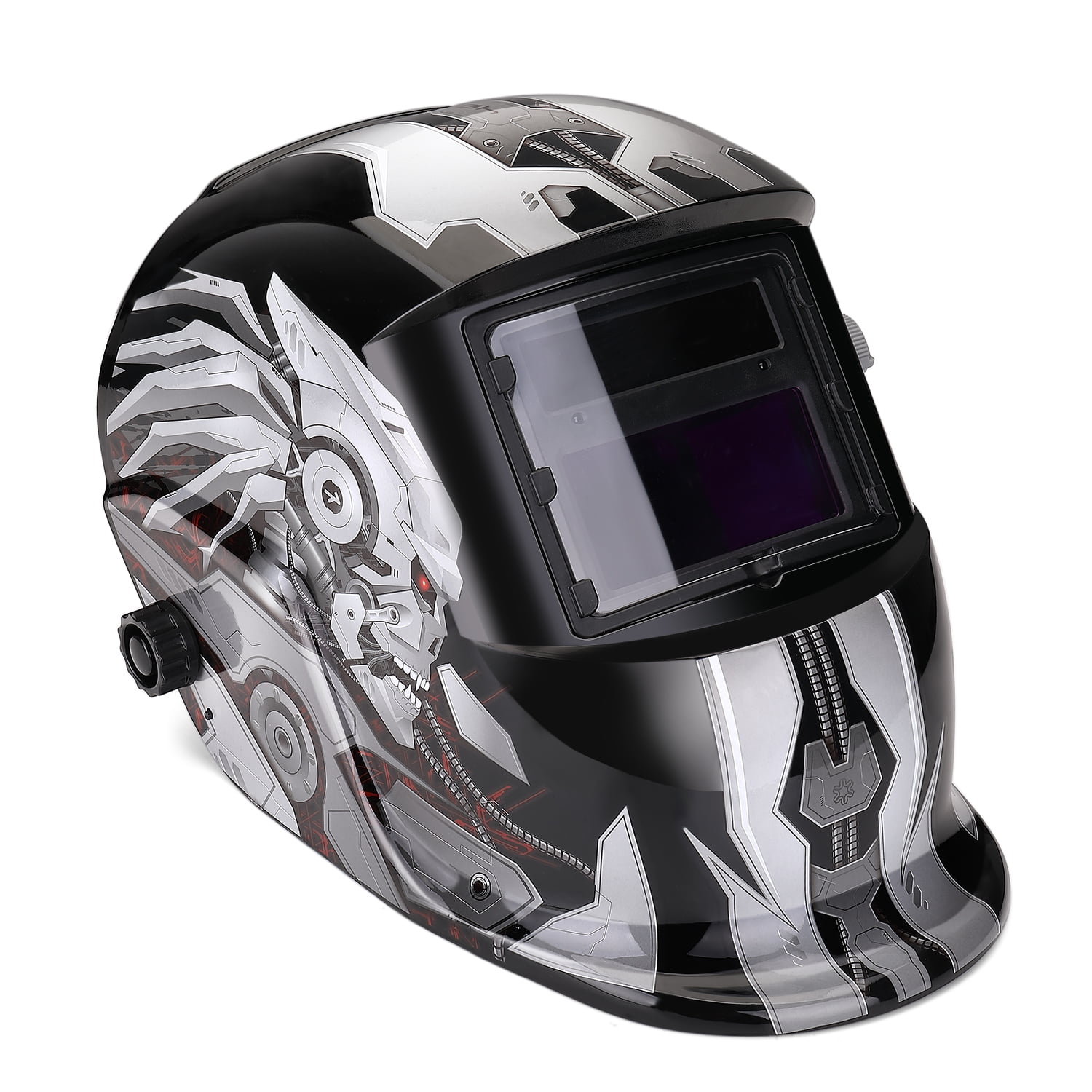 Solar Auto Darkening Welding Helmet Arc Tig Mig Mask Grinding Welder Terminator