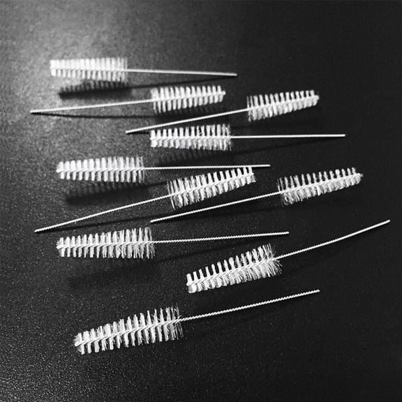 Soundlink Hearing Aid Tubing Brush Vent Brush Tube Cleaning Tool (10pcs)