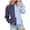 Dark Blue, variant on Kaemgyyd Crew Neck Sweatshirt for Women Casual Loose Long Sleeve Tops Trendy Color Block Fall Fashion Pullover with Pocket