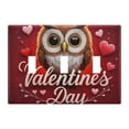 thumbnail image 2 of Dailycode Light Switch Plate Covers 2 Gang Wall Plate Plastics Outlet Covers for Kitchen Home Office Decor Cute Owl and Heart, 2 of 8