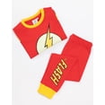 thumbnail image 3 of DC Comics Pyjama Deux Pièces à Manches Longues et Jambes Longues Rouge The Flash pour Garçons (6-7 Ans), 3 of 7