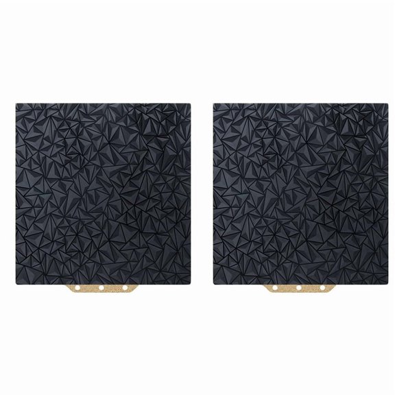 2X Build Plate for Adventurer 5M Pro Double Sided Textured PEI Sheet and Smooth PEO Steel Bed (PEO PEI)